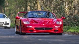 Ferrari F50 Pure V12 Sound  Tunnels  Ride  Chase  SCD Rides [upl. by Doughman]