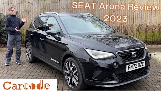 SEAT Arona review 2023  The Best Small SUV Money Can Buy 4K UK Carcode arona seat [upl. by Elyac]