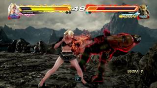 Tekken 7 PC Treasure Battle King vs Nina [upl. by Bowes]