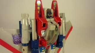 Reprolabels G1 Starscream Review [upl. by Aletse]