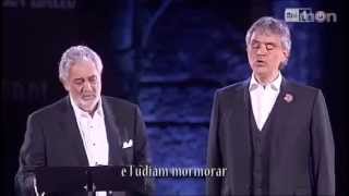 Placido Domingo amp Andrea Bocelli  Pearl Fishers duet [upl. by Akerahs]