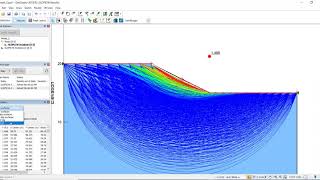 GeoStudio SlopeW Slope Stability Analysis Using Strength Reduction Analysis [upl. by Hill]