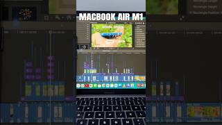 MacBook Air M1 FCP Export Speed Test  FinalCut Pro Export Test shorts [upl. by Venu]