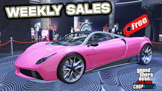 GTA 5 Online WEEKLY UPDATE  Insane Week  4 CARS FOR FREE CARS TO BUY  Rare Cars  SALES [upl. by Pascasia]