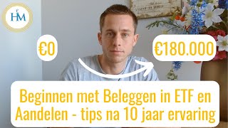 Beginnen met Beleggen  ETF en Aandelen DEGIRO beleggenvoorbeginners beginnenmetbeleggen [upl. by Dukey502]