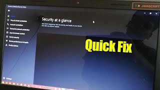 How to Fix Windows defender security at a glance  Windows 1011 Link Updated✔ [upl. by Spanjian]