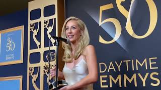 Backstage at Daytime Emmys 2023 with Eden McCoy “Josslyn Jacks” on General Hospital [upl. by Mag]