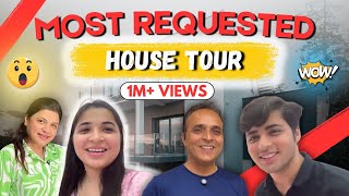 The most awaited HOUSE TOUR🤩🏡  Grovers here  ​⁠RajGrover005 [upl. by Ignaz]