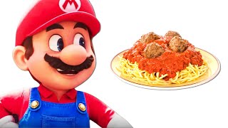 Super Mario Bros Movie Characters and their favorite FOODS [upl. by Germano]