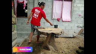 Center Table Set Molave Tree Roots Part  By Dalton Mariano [upl. by Olney]