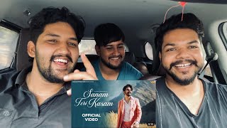 Sanam Teri Kasam  Gulzaar Chhaniwala  NCR Boyz  New Haryanvi Song Reaction [upl. by Pacifica]