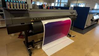 Storformatskrivare Mimaki JV 100160 2020 inkl Rasterlink 7 [upl. by Elmer]