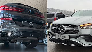 NEW BMW X6 Facelift 2024 vs NEW Mercedes GLE Coupe Facelift 2024  INTERIOR Comparison [upl. by Trebreh]