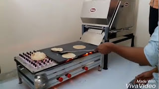 Chapati making machine Roti making machine semi automatic chapati machine  maker NIRAV [upl. by Gemini307]