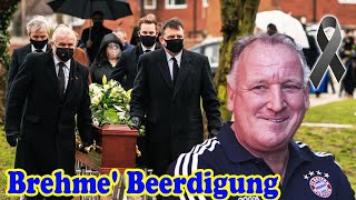 DEUTSCHE FUSSBALLBUND BEI ANDREAS BREHME BEERDIGUNG  LIVEUPDATES TRAUERN VON FREUNDEN [upl. by Mayor4]