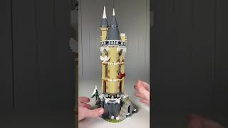 LEGO Harry Potter Hogwarts Castle Owlery Review [upl. by Tobie]