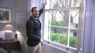 A demonstration of energy saving Secondary Glazing [upl. by Eittel]