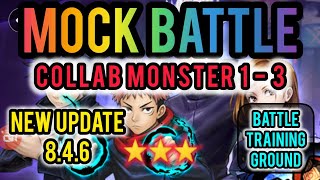 JJK Collab Mock Battle Stage 1  3 Summoners War Update 846 [upl. by Thetes]