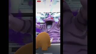 Solo Shadow Grimer RAID pokemongo shadowraid shorts [upl. by Nannahs]