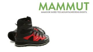 Mammut Mamook GoreTex® Mountaineering Boots  Waterproof For Men [upl. by Nnahs]