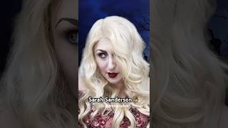 SARAH SANDERSON 🧙🏼‍♀️ makeup disfraces halloween cosplays hocuspocus abracadabra [upl. by Rivard]