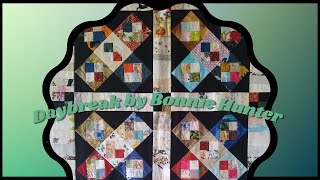 Working on my daybreak quilt by Bonnie Hunter [upl. by Keisling746]