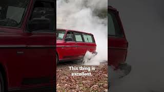 Volvo 240 Wagon Burnout [upl. by Rugg]