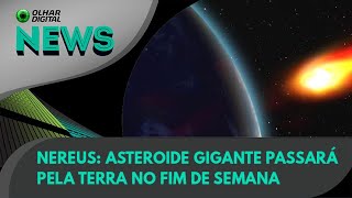 Ao Vivo  Nereus asteroide gigante passará pela Terra no fim de semana  06122021  OlharDigital [upl. by Leinadnhoj]