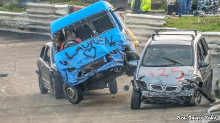 Banger Racing Angmering Raceway CB Contact  Christmas Hangover [upl. by Tatianas757]