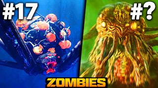 RANKING All CoD Zombies Bosses WORST to BEST Treyarch [upl. by Marysa]