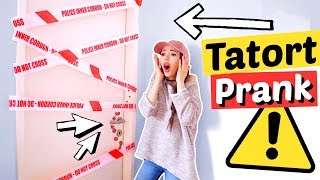 TATORT PRANK 💥 Wir pranken unsere Freundin  ViktoriaSarina [upl. by Ronen]