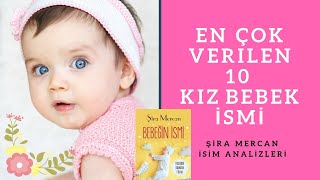 EN POPÜLER 10 KIZ İSMİ Şira Mercan’ın Detaylı İsim Analizleri ile [upl. by Cram]