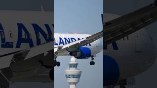 Icelandair 767 landing at Amsterdams runway 36R aviation boeing planespotting livestream [upl. by Mokas439]