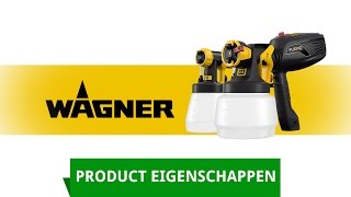 Wagner Universal Sprayer W 570 FLEXiO PRODUCT EIGENSCHAPPEN [upl. by Lenes]