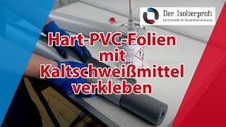 Verarbeitung von WBC Kaltschweissmittel auf HartPVCFolien [upl. by Sheba]