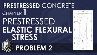 Prestressed Concrete Chapter 1 Principles of Prestressed Concrete Problem 2 PH [upl. by Rohclem803]