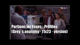 Popular Videos  Portions for Foxes amp Greys Anatomy [upl. by Studner87]