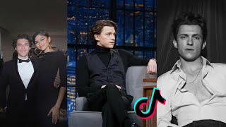 Best Tom Holland TikTok Edits 🕷️🕸️✨ [upl. by Yarb]