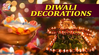 DIWALI Decoration with Deepawali Pramidalu  శివలింగం అలంకరణ  shiva lingam at home in telugu [upl. by Meehyr]