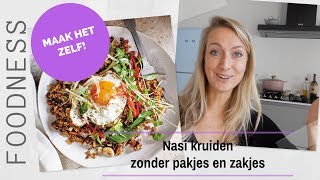 Nasi kruiden zonder pakjes en zakjes  Maak het zelf 1 [upl. by Selec]