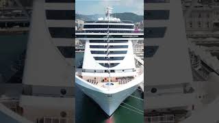 🛳 MSC Seaview 📍 Genova portsofgenoa genova msc msccruise cruise [upl. by Quince670]