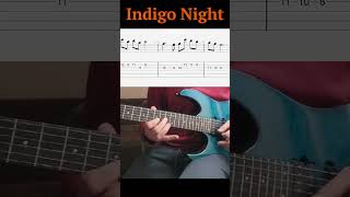 Play Taminos Indigo Night  Easy Guitar TAB [upl. by Enirok80]