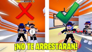 PARCHEADO❌¡NO TE ARRESTARAN CON ESTE TRUCO🔥  Como No Ser Arrestado en Jailbreak😮 [upl. by Dami681]