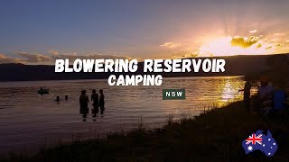 The best camping site at lake foreshore  Blowering reservior NSW [upl. by Babs]