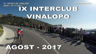 IX Interclub Vinalopo Agost Ciclismo 4K UHD 1832017 [upl. by Singer]