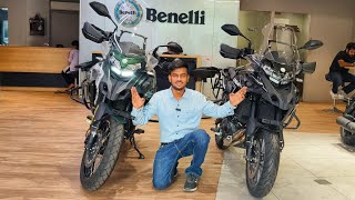 Benelli Trk 502 Vs Trk 502X Comparison Touring Bike 2024 [upl. by Enitsrik395]