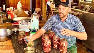 Canning cured meat Why we do it [upl. by Eelannej]