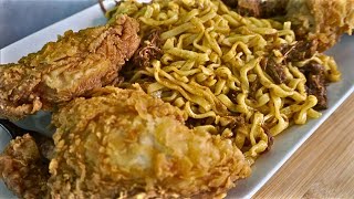 BIRRIA ASIAN BULDAK NOODLES  POPEYES CHICKEN [upl. by Ativel]