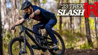 Trek Slash  allnew for 2023  First Ride Review [upl. by Osbert]