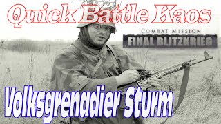 Combat Mission Final Blitzkreig  Volk Grenadiers with Sturm Rifles [upl. by Aleihs731]